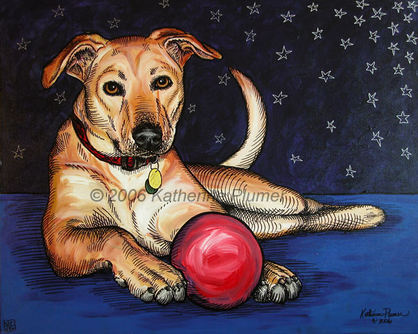 Dog Art Painting